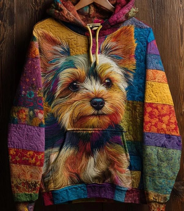 Men Animal Art Print Hoodie